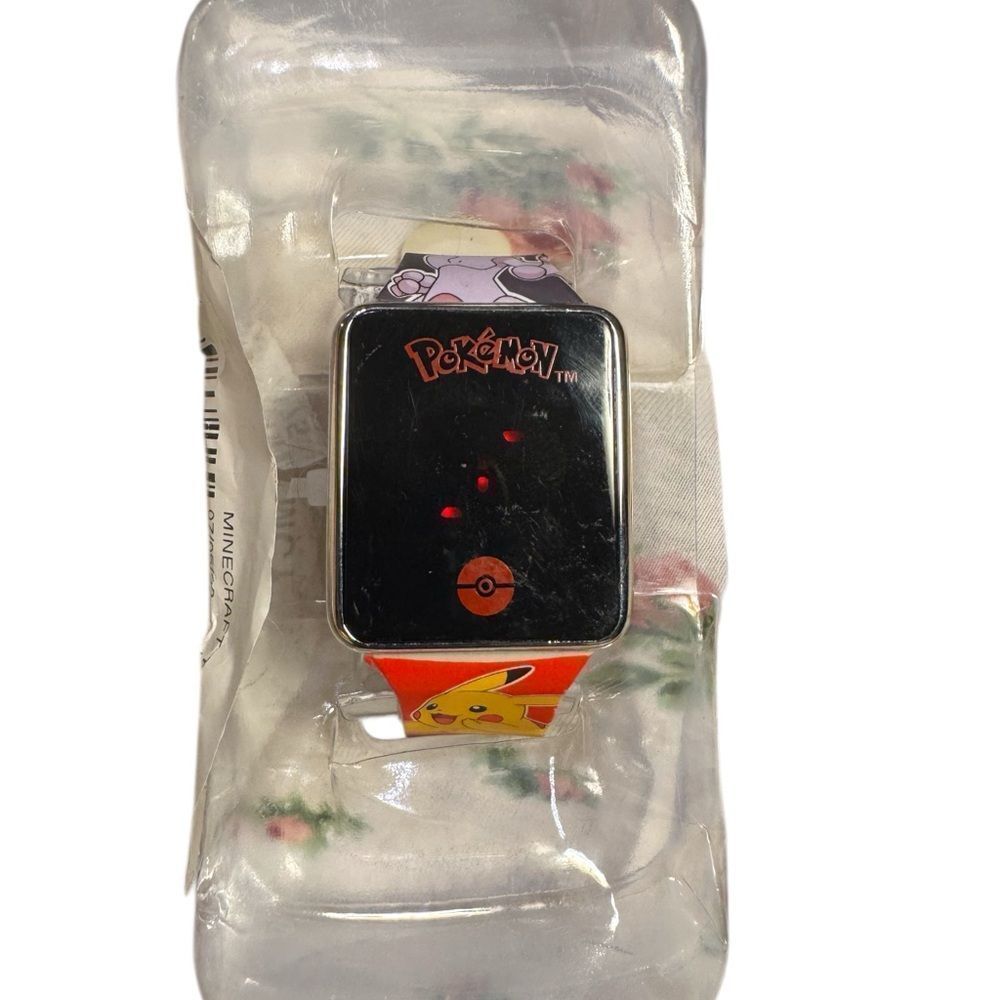 Pokemon Digital Watch with Pikachu Design kids digital watch